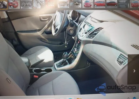 2014 Hyundai Elantra Se из США, поврежденный, VIN 5NPDH4AE5EH536092